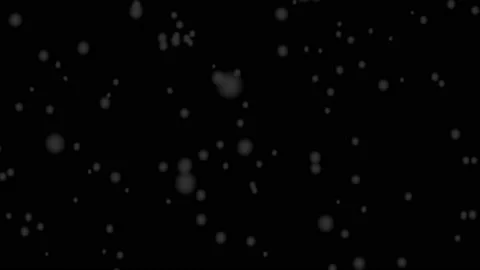 Animated snow falling fast with big flakes on black background for overlay Stock Footage 146537791