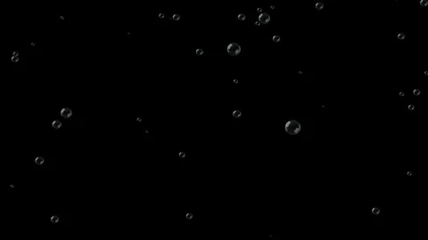 Animated soap bubbles (overlay), 4K Video stock 75941208