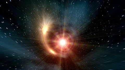 Animated space background 04 Stock-Footage 22219234