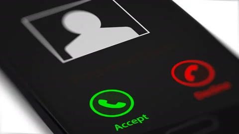 Animated Spam SMS on Mobile Screen Stock Footage 134713938