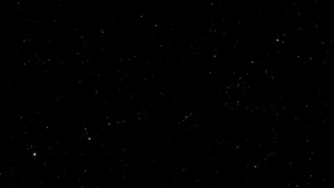 Animated sparkling stars, Isolated blinking stars overlay on black background Vídeos de archivo 280231102