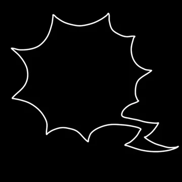 Animated Speech Bubble Reveal 動画素材 39397348