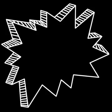 Animated Speech Bubble Reveal 動画素材 39397352