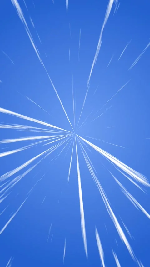 Animated speed lines with blue background Stock Footage 310494374