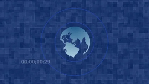 Animated Sphere Globe Stock Footage 77806913