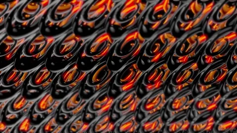 Animated Spiral with 3D Elements Stock Footage 271238130