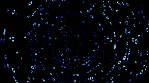 Animated spiral computer code backdrop Stock Footage 40898834