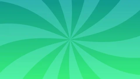 Animated Spiral Sunburst Seamless Loop Retro Pop Art Style Stock Footage 316872411