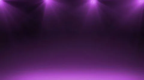Animated stage spot lighting background. purple Stock Footage 54663119