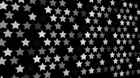 Animated star pattern background Video stock 25258214