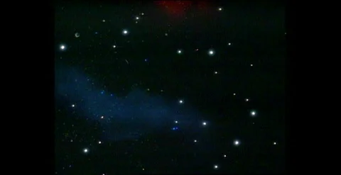 Animated Starfield Background, Outer Space (1990s) Stock Footage 310870132