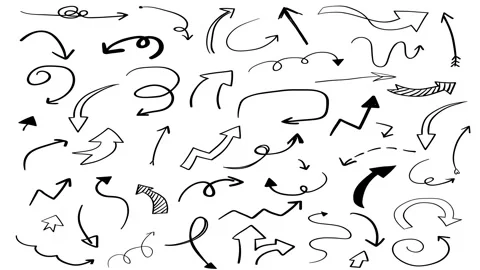 Animated Stickers and Doodles Background. Pattern Animated Background Video stock 305164426