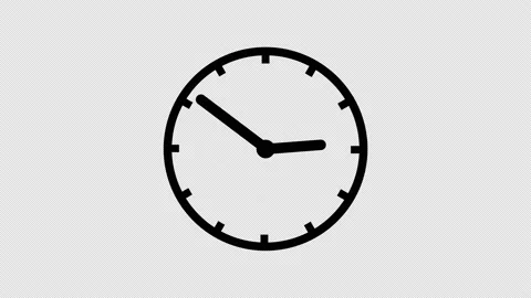 Animated stopwatch icon. Vídeo Stock 149920974