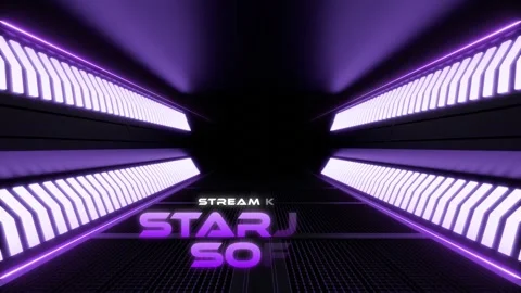 Animated stream overlays, starting screen, full HD Stock Footage 287796565