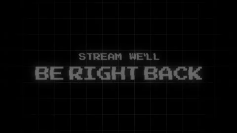 Animated Stream Well Be Right Back Screen, Retro Pixel Art Stock Footage 311811587