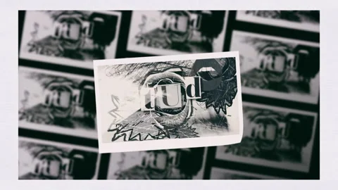 Animated 'Study' Collage in Black and White, Ideal for Educational Content .. Video stock 319378355