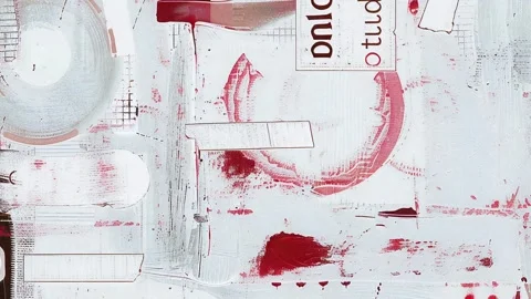 Animated Stylized Grunge Texture Backdrop Stock Footage 299822697