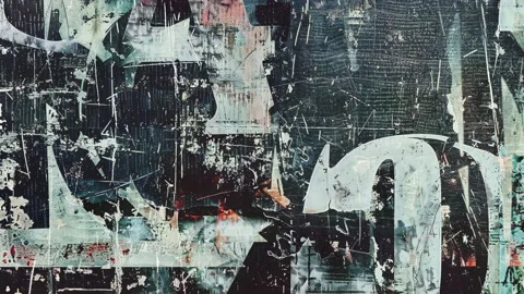 Animated Stylized Grunge Texture Background Stock Footage 295794991