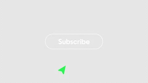 Animated Subscribe and Reminder Button Subscribing Animation 4K Transparent Stock Footage 311566469