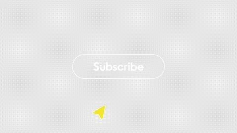 Animated Subscribe and Reminder Button Subscribing Animation 4K Transparent Stock Footage 311566835