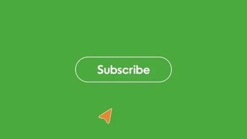 Animated Subscribe Button, Subscribing Animation on Green Screen | 4K Stock Footage 311566468