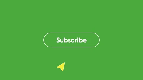 Animated Subscribe Button, Subscribing Animation on Green Screen | 4K Stock Footage 311566626