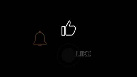 Animated Subscribe Button with Transparent Background Alpha Stock-Footage 303383152