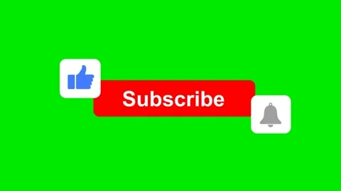 Animated like, subscribe, get notification lower third icon. Animation, vlog. Vidéo 134152097