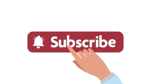 Animated Subscribe for More message with engaging visuals Video stock 301987478