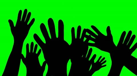 ANIMATED SWINGING HANDS Stock Footage 10913315