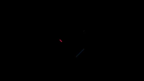 Animated symbol of arrow cursor Stock Footage 296408531