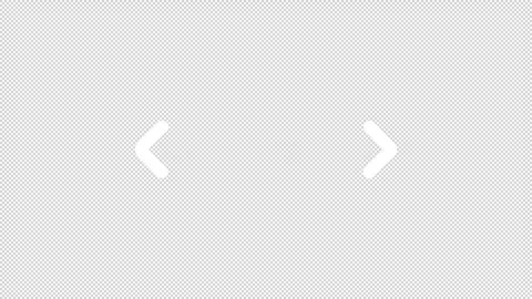 Animated symmetrical dual arrows white line icon Stock Footage 342242802