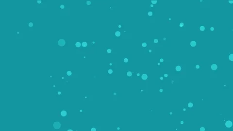 Animated teal blue bubble background Stock Footage 122354530