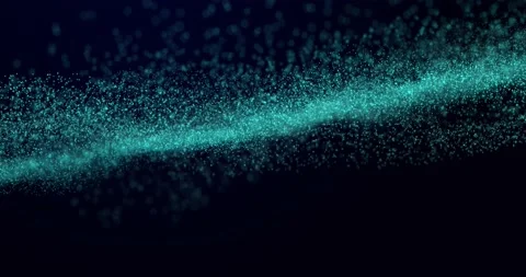 Animated Technological Abstract Background with Moving Dots. Video stock 153659273