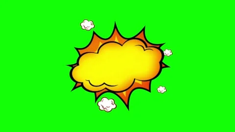 Animated Text Box on Green Screen - Customizable Video Overlay Stock Footage 295213134