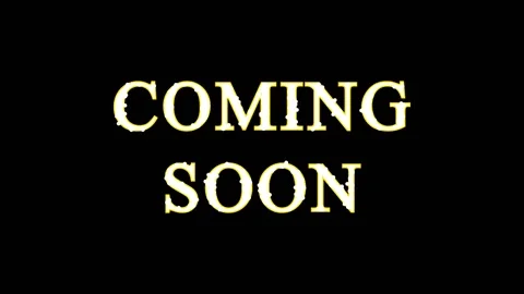 Animated text COMING SOON with subtle cinematic motion against a dark backg.. Stock Footage 345620387