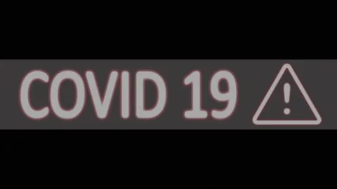 Animated Text Coronavirus Vidéo 171536614