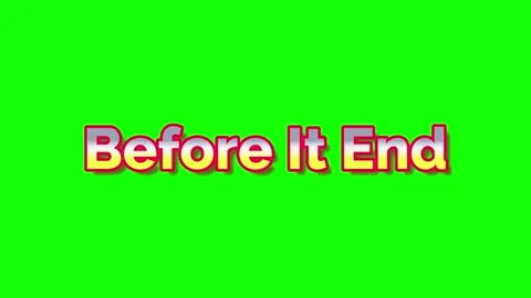 Animated text on green background Stock Footage 337602597