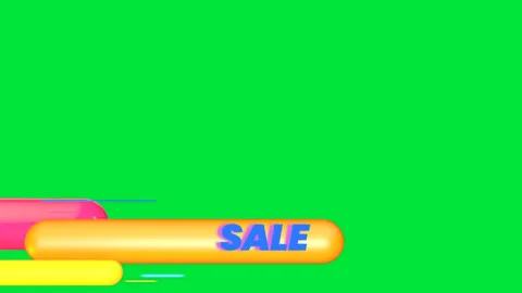 Animated text sale Stock Footage 220638193