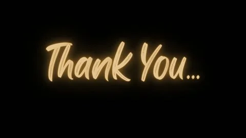 Animated Text Thank you Card, thank you digital card Vidéo 228337662