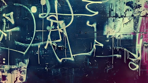 Animated Textured Grunge Texture Visual Stock Footage 295977206