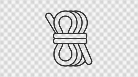 Rope Outline Stock Video Footage | Royalty Free Rope Outline Videos | Pond5
