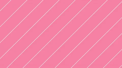 Animated thin white lines on pink background rotated by 45 deg Stock Footage 203909960