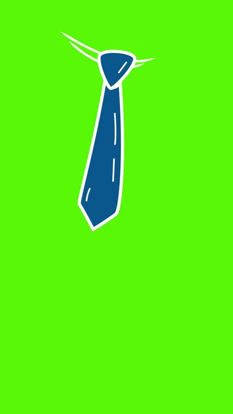 Animated tie Stock Footage 339064861