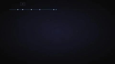 Animated Timeline &amp; Progress Bar Loop - Glowing Dot Infographic Element 스톡 동영상 341567910