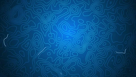 Animated topographic lines background Stock Footage 297658454