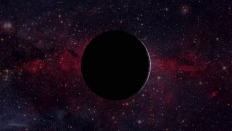 Animated Trail Planets Virtual Graphics Stock Footage 130842807