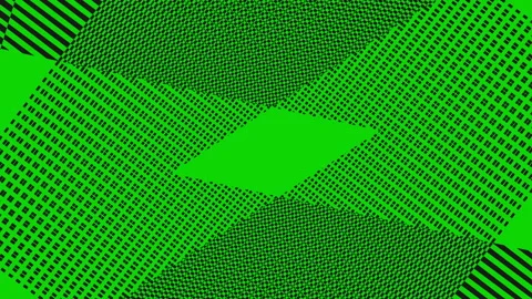 Animated transition for video from black background to green and back in sh.. Video stock 281826995