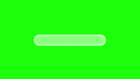 Animated transparent empty bar reveal on green screen chroma key background Stock Footage 323222930