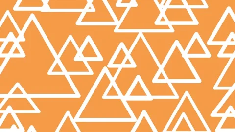Animated of triangular outline pattern background with a nice spot Stock Footage 313416610